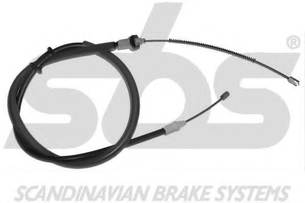 sbs 1840903989 Трос, стояночная тормозная система для RENAULT KANGOO (Рено Кангу) sbs 1840903989 Трос, стояночная тормозная система для RENAULT KANGOO (Рено Кангу)