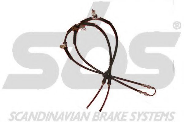 sbs 1840905001 Трос, стояночная тормозная система для DAEWOO MATIZ (Дэу Матиз) sbs 1840905001 Трос, стояночная тормозная система для DAEWOO MATIZ (Дэу Матиз)