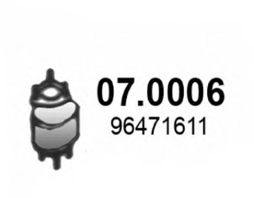 ASSO 07.0006 Катализатор для DAEWOO LANOS / SENS (Дэу Ланос / сэнс) ASSO 07.0006 Катализатор для DAEWOO LANOS / SENS (Дэу Ланос / сэнс)