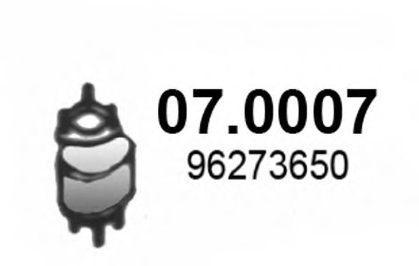 ASSO 07.0007 Катализатор для DAEWOO REZZO (Дэу Рэззо) ASSO 07.0007 Катализатор для DAEWOO REZZO (Дэу Рэззо)
