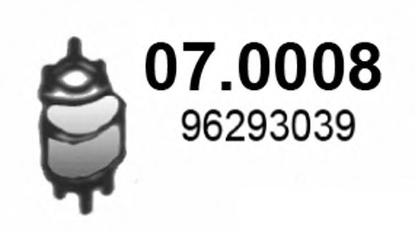 ASSO 07.0008 Катализатор для DAEWOO REZZO (Дэу Рэззо) ASSO 07.0008 Катализатор для DAEWOO REZZO (Дэу Рэззо)