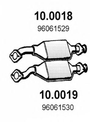 ASSO 10.0018 Катализатор для PEUGEOT (Пежо) ASSO 10.0018 Катализатор для PEUGEOT (Пежо)