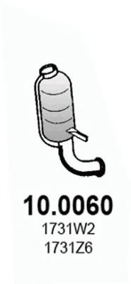 ASSO 10.0060 Катализатор для MITSUBISHI LANCER III (Митсубиши/митсубиси Ланcэр 3) ASSO 10.0060 Катализатор для MITSUBISHI LANCER III (Митсубиши/митсубиси Ланcэр 3)
