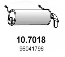 ASSO 10.7018 Глушитель выхлопных газов конечный для CITROëN (Cитроëн) ASSO 10.7018 Глушитель выхлопных газов конечный для CITROëN (Cитроëн)