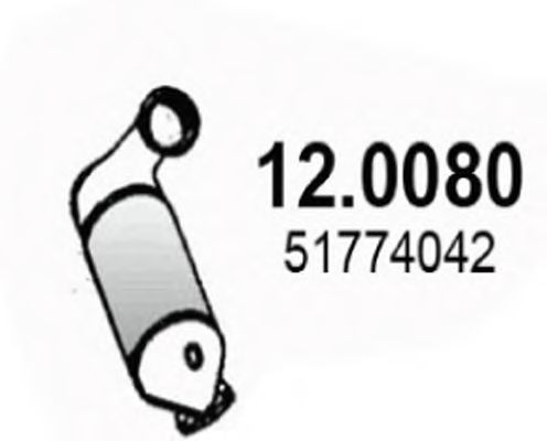 ASSO 12.0080 Катализатор для LEXUS LS (Лексус Лс) ASSO 12.0080 Катализатор для LEXUS LS (Лексус Лс)