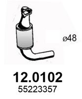 ASSO 12.0102 Катализатор для MITSUBISHI LANCER (Митсубиши/митсубиси Ланcэр) ASSO 12.0102 Катализатор для MITSUBISHI LANCER (Митсубиши/митсубиси Ланcэр)
