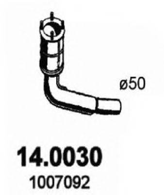 ASSO 14.0030 Катализатор для MAZDA 121 III (Мазда 121 3) ASSO 14.0030 Катализатор для MAZDA 121 III (Мазда 121 3)