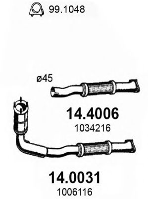 ASSO 14.0031 Катализатор для MAZDA 121 III (Мазда 121 3) ASSO 14.0031 Катализатор для MAZDA 121 III (Мазда 121 3)