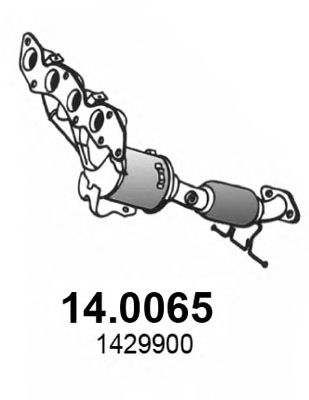 ASSO 14.0065 Катализатор для FORD MONDEO IV (Форд Мондео 4) ASSO 14.0065 Катализатор для FORD MONDEO IV (Форд Мондео 4)