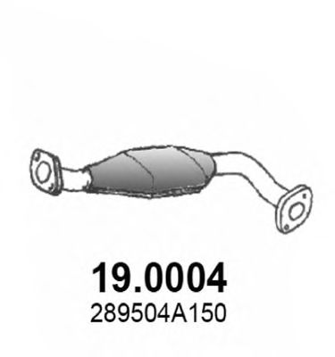 ASSO 19.0004 Катализатор для KIA SORENTO I (Киа Соренто 1) ASSO 19.0004 Катализатор для KIA SORENTO I (Киа Соренто 1)