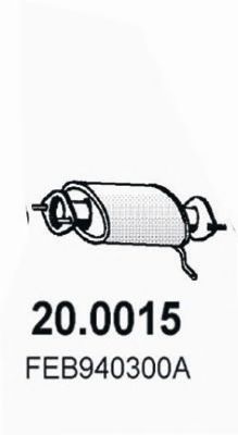 ASSO 20.0015 Катализатор для MAZDA 626 III (Мазда 626 3) ASSO 20.0015 Катализатор для MAZDA 626 III (Мазда 626 3)