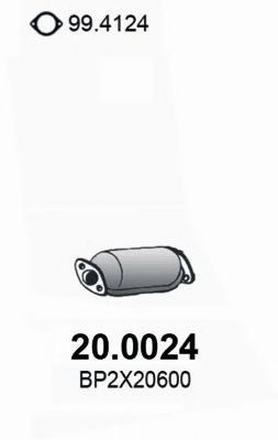 ASSO 20.0024 Катализатор для MAZDA MX-5 I (Мазда Мx-5 и) ASSO 20.0024 Катализатор для MAZDA MX-5 I (Мазда Мx-5 и)