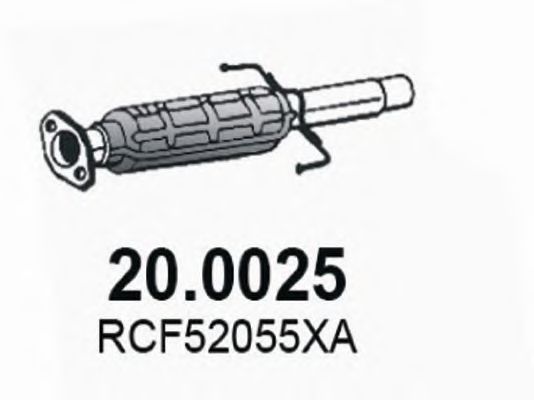 ASSO 20.0025 Катализатор для MAZDA 6 (Мазда 6) ASSO 20.0025 Катализатор для MAZDA 6 (Мазда 6)