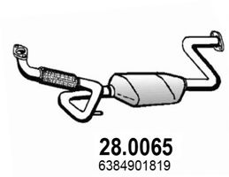 ASSO 28.0065 Катализатор для MERCEDES-BENZ VITO (Мэрcэдэс-бэнз Вито) ASSO 28.0065 Катализатор для MERCEDES-BENZ VITO (Мэрcэдэс-бэнз Вито)