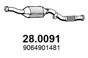 ASSO 28.0091 Катализатор для MERCEDES-BENZ SPRINTER 4,6-T (Мэрcэдэс-бэнз Спринтэр 4,6-т) ASSO 28.0091 Катализатор для MERCEDES-BENZ SPRINTER 4,6-T (Мэрcэдэс-бэнз Спринтэр 4,6-т)