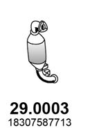 ASSO 29.0003 Катализатор для MINI MINI CLUBMAN (Мини Мини клабмэн) ASSO 29.0003 Катализатор для MINI MINI CLUBMAN (Мини Мини клабмэн)