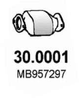 ASSO 30.0001 Катализатор для MITSUBISHI SPACE STAR (Митсубиши/митсубиси Спэйс стар)