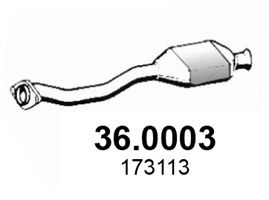 ASSO 36.0003 Катализатор для PEUGEOT 106 (Пежо 106) ASSO 36.0003 Катализатор для PEUGEOT 106 (Пежо 106)