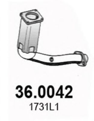 ASSO 36.0042 Катализатор для PEUGEOT 206 (Пежо 206) ASSO 36.0042 Катализатор для PEUGEOT 206 (Пежо 206)