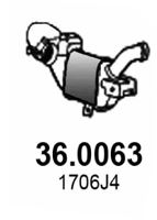 ASSO 36.0063 Катализатор для FIAT (Фиат) ASSO 36.0063 Катализатор для FIAT (Фиат)