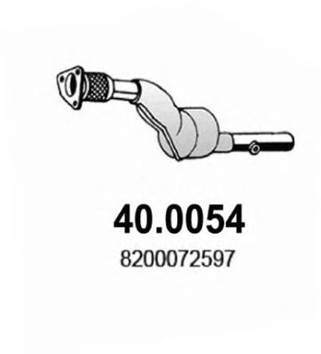 ASSO 40.0054 Катализатор для RENAULT LAGUNA II (Рено Лагуна 2) ASSO 40.0054 Катализатор для RENAULT LAGUNA II (Рено Лагуна 2)