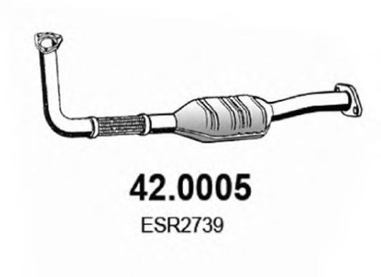 ASSO 42.0005 Катализатор для LAND ROVER DEFENDER (Ленд ровер/лэнд ровер Дэфэндэр) ASSO 42.0005 Катализатор для LAND ROVER DEFENDER (Ленд ровер/лэнд ровер Дэфэндэр)