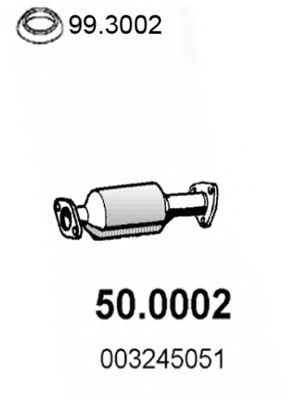 ASSO 50.0002 Катализатор для SKODA FELICIA II (Шкода Фелиция 2) ASSO 50.0002 Катализатор для SKODA FELICIA II (Шкода Фелиция 2)