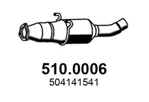 ASSO 510.0006 Катализатор для IVECO DAILY IV (Ивеко Даилъ иv) ASSO 510.0006 Катализатор для IVECO DAILY IV (Ивеко Даилъ иv)