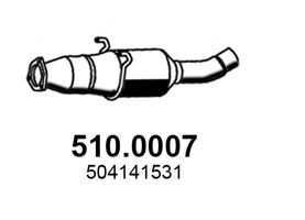 ASSO 510.0007 Катализатор для IVECO DAILY IV (Ивеко Даилъ иv) ASSO 510.0007 Катализатор для IVECO DAILY IV (Ивеко Даилъ иv)
