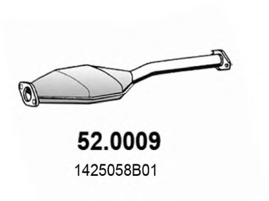 ASSO 52.0009 Катализатор для SUZUKI GRAND ESCUDO II (Сузуки Гранд эсcудо 2) ASSO 52.0009 Катализатор для SUZUKI GRAND ESCUDO II (Сузуки Гранд эсcудо 2)