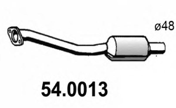 ASSO 54.0013 Катализатор для TOYOTA ECHO VERSO (Тойота/тоета Эчо vэрсо) ASSO 54.0013 Катализатор для TOYOTA ECHO VERSO (Тойота/тоета Эчо vэрсо)