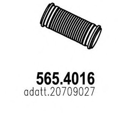 ASSO 565.4016 Гофрированная труба, выхлопная система для RENAULT TRUCKS MAGNUM (Рено трак Магнум) ASSO 565.4016 Гофрированная труба, выхлопная система для RENAULT TRUCKS MAGNUM (Рено трак Магнум)