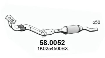 ASSO 58.0052 Катализатор для VOLKSWAGEN JETTA I (Фольксваген Жэтта и) ASSO 58.0052 Катализатор для VOLKSWAGEN JETTA I (Фольксваген Жэтта и)