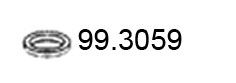 ASSO 99.3059 Уплотнительное кольцо, труба выхлопного газа 