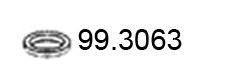 ASSO 99.3063 Уплотнительное кольцо, труба выхлопного газа 