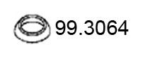 ASSO 99.3064 Уплотнительное кольцо, труба выхлопного газа 