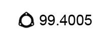 ASSO 99.4005 Прокладка, труба выхлопного газа 