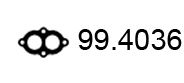 ASSO 99.4036 Прокладка, труба выхлопного газа 