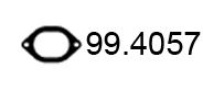 ASSO 99.4057 Прокладка, труба выхлопного газа 