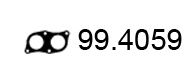 ASSO 99.4059 Прокладка, труба выхлопного газа 