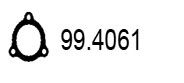 ASSO 99.4061 Прокладка, труба выхлопного газа для FIAT STRADA II (Фиат Страда 2) ASSO 99.4061 Прокладка, труба выхлопного газа для FIAT STRADA II (Фиат Страда 2)