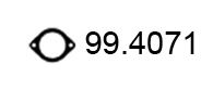 ASSO 99.4071 Прокладка, труба выхлопного газа 