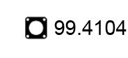 ASSO 99.4104 Прокладка, труба выхлопного газа 