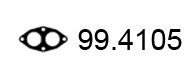 ASSO 99.4105 Прокладка, труба выхлопного газа 