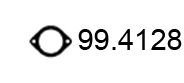 ASSO 99.4128 Прокладка, труба выхлопного газа 