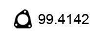 ASSO 99.4142 Прокладка, труба выхлопного газа 