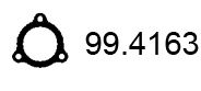 ASSO 99.4163 Прокладка, труба выхлопного газа 
