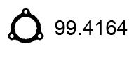 ASSO 99.4164 Прокладка, труба выхлопного газа 