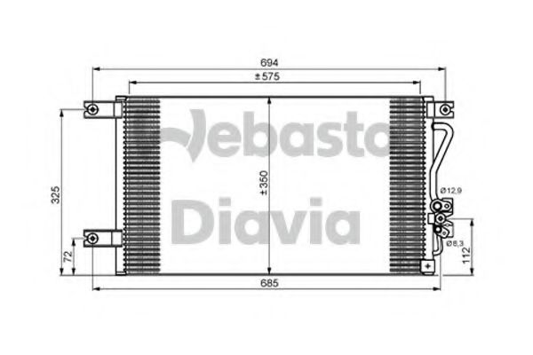 WEBASTO 82D0225613A Конденсатор, кондиционер для MITSUBISHI COLT/RODEO (Митсубиши/митсубиси Cолт/родэо) WEBASTO 82D0225613A Конденсатор, кондиционер для MITSUBISHI COLT/RODEO (Митсубиши/митсубиси Cолт/родэо)