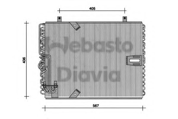 WEBASTO 82D0225015B Конденсатор, кондиционер для BMW 7 (Бмв 7) WEBASTO 82D0225015B Конденсатор, кондиционер для BMW 7 (Бмв 7)